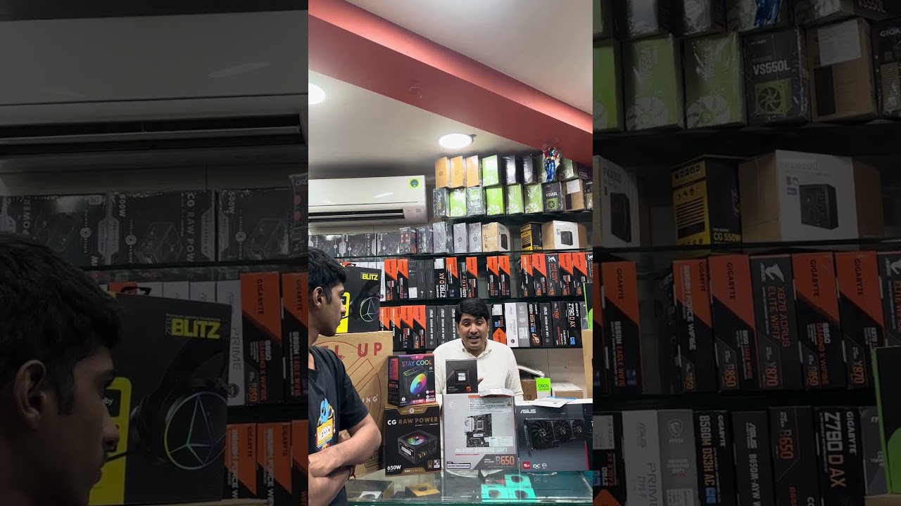 Ai and Gaming pc build in Lamington road Mumbai market 🔥