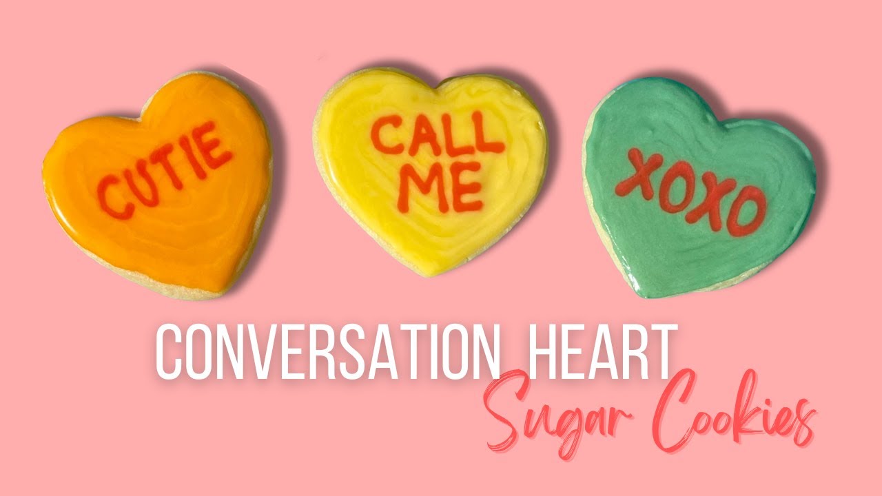 Cute & Easy Valentine’s Day Sugar Cookies