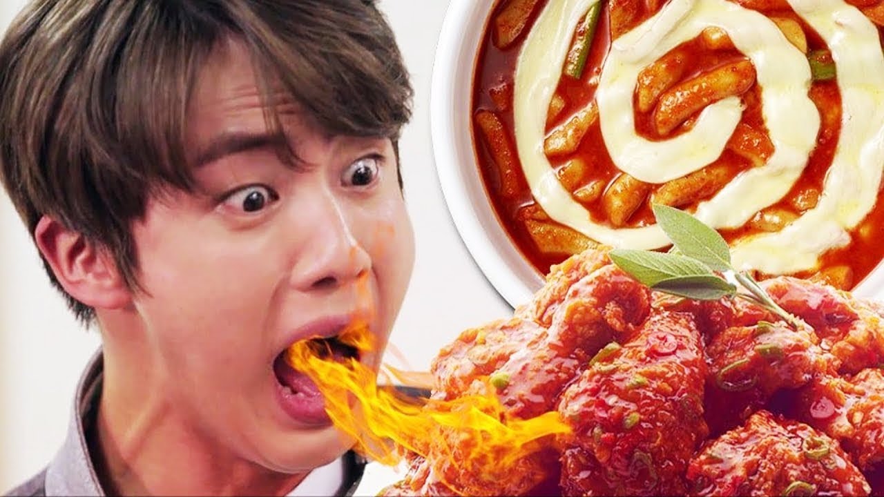 BTS VS Spicy Foods
