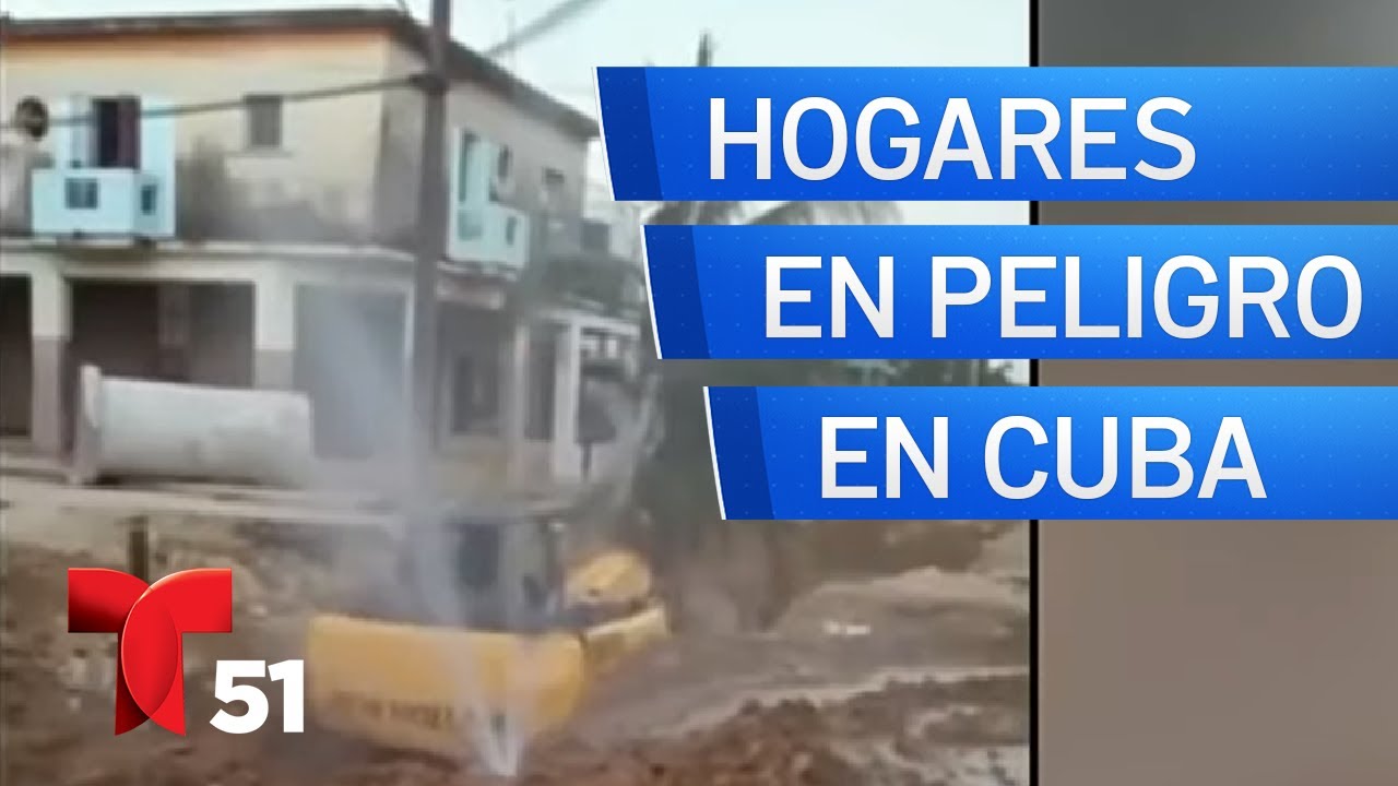 Hogares en peligro de derrumbe en Cuba