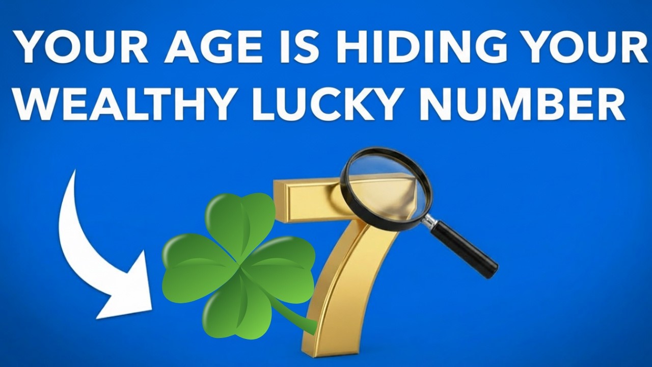 Your Age REVEALS Your Secret Lucky Number, Get RICH Now?!