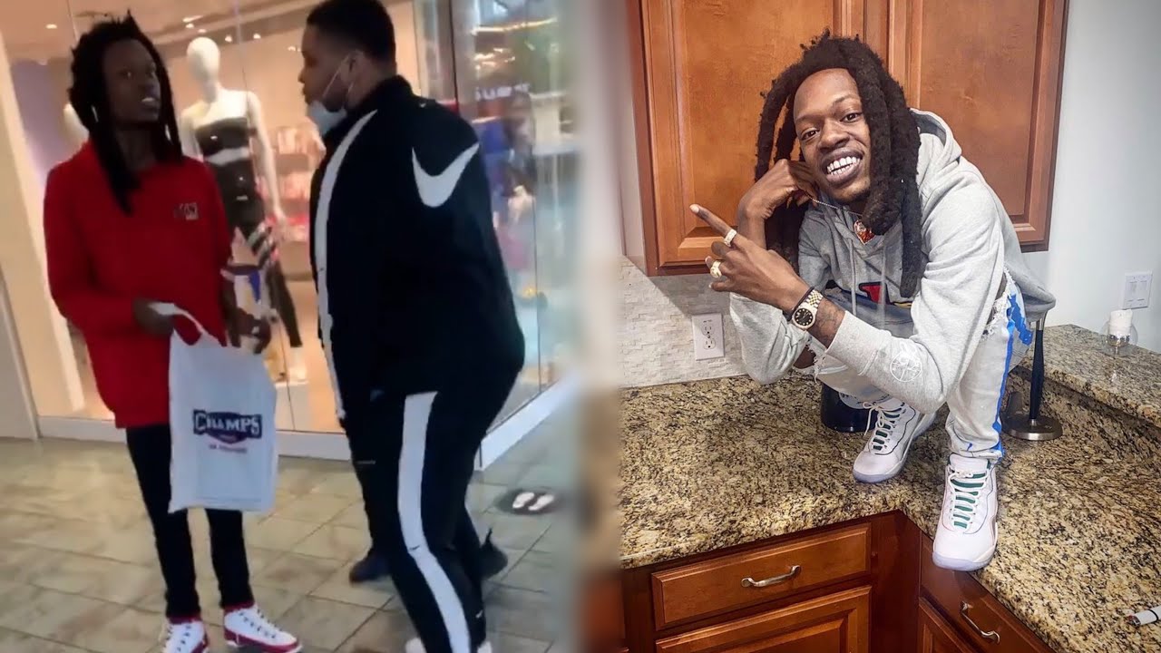 Julio Foolio Gets Confronted By Tampa G00N In The Mall?!