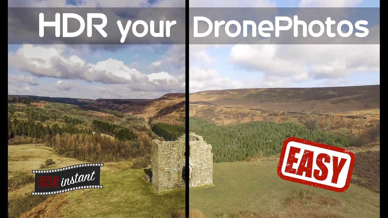 HDR photos from Drone Videos with HDRinstant