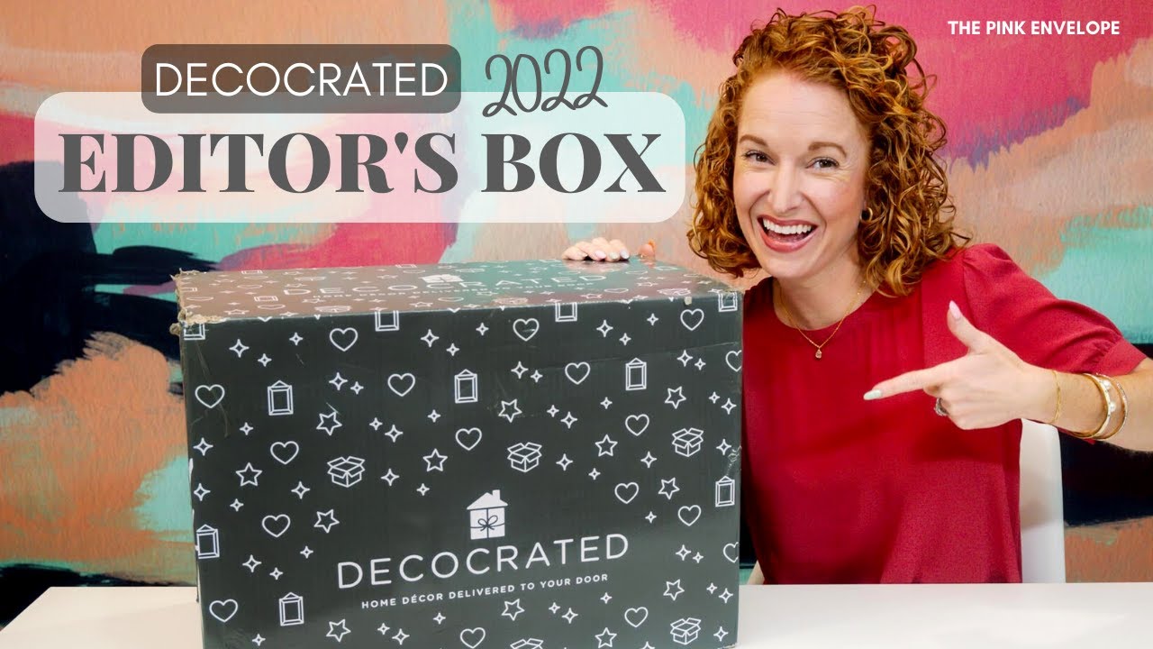 Decocrated Editors Box 2022 *FULL SPOILER* | It's Finally Here & It's so Nice to Have Sets!