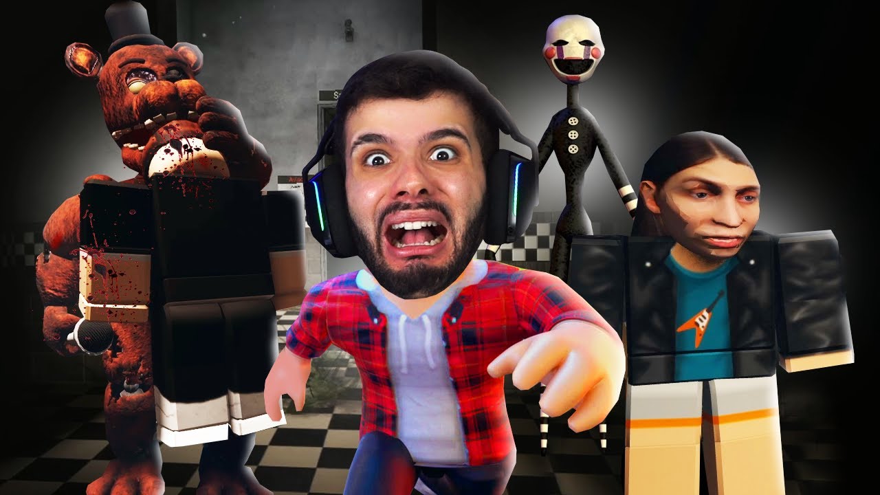 JOGUEI O FNAF ONLINE DO ROBLOX PELA PRIMEIRA VEZ! - Eternal Nights