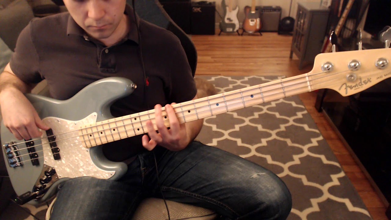 Great Big White World (Marilyn Manson) bass cover