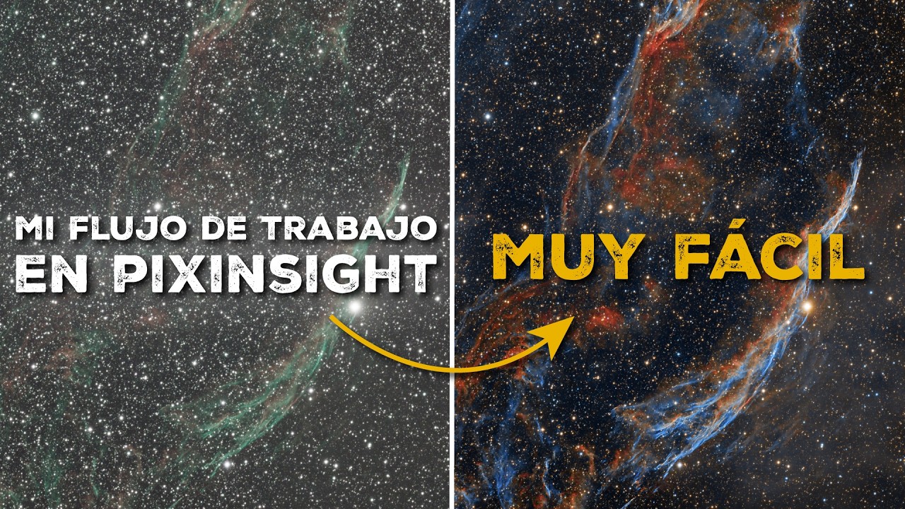 👉🏻 ASÍ proceso mis astrofotos con PixInsight