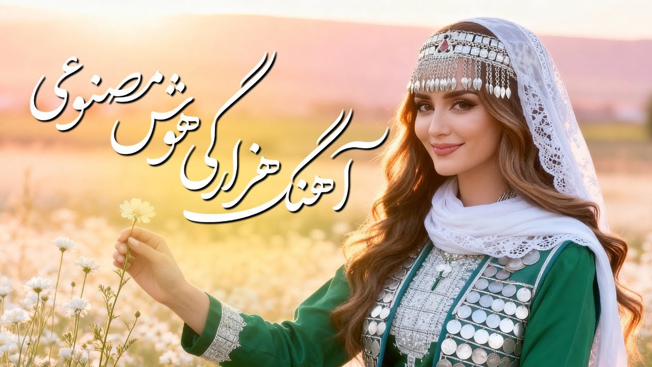 چشمان مست یارم چو آهوی رمیده | اهنگ هوش مصنوعی هزارگی