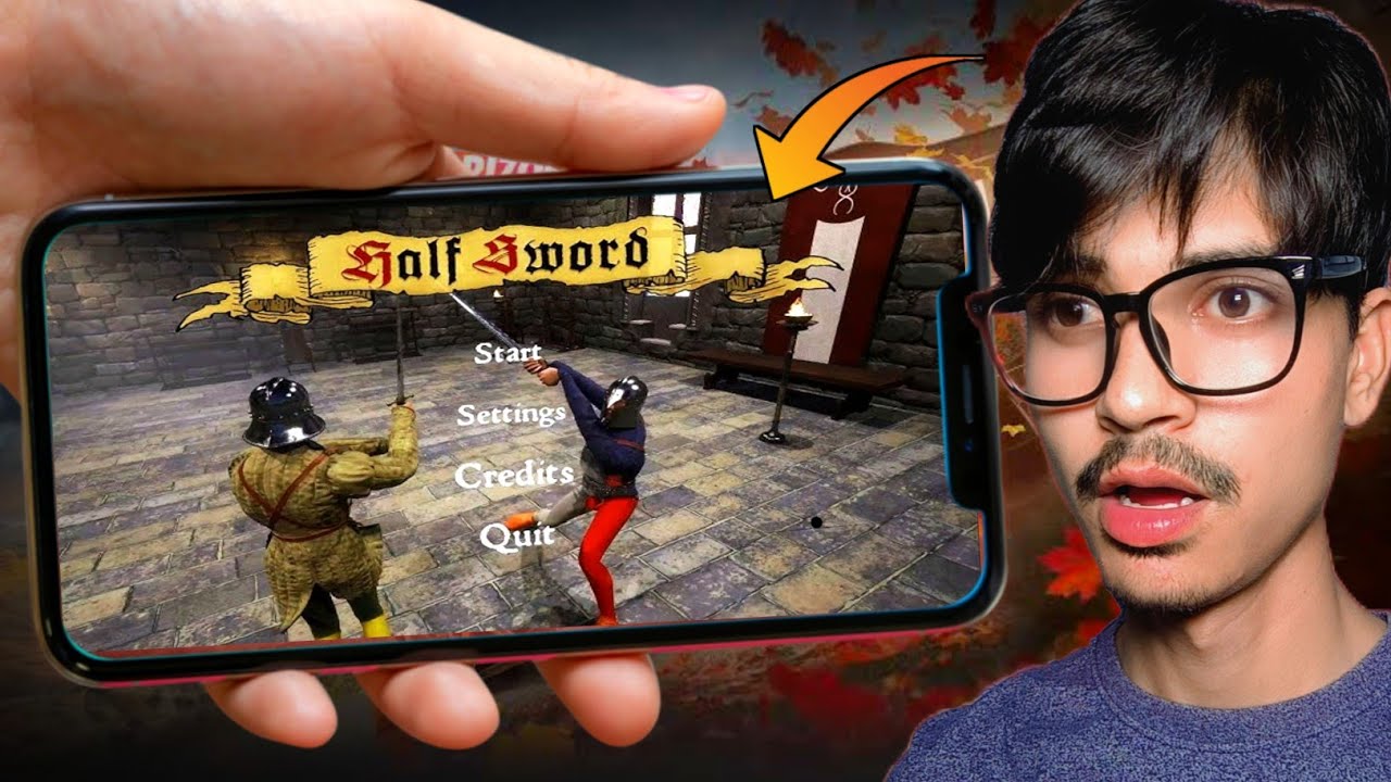 HOW TO DOWNLOAD HALF SWORD IN MOBILE | HOW TO PLAY HALF SWORD ON MOBILE || #halfsword