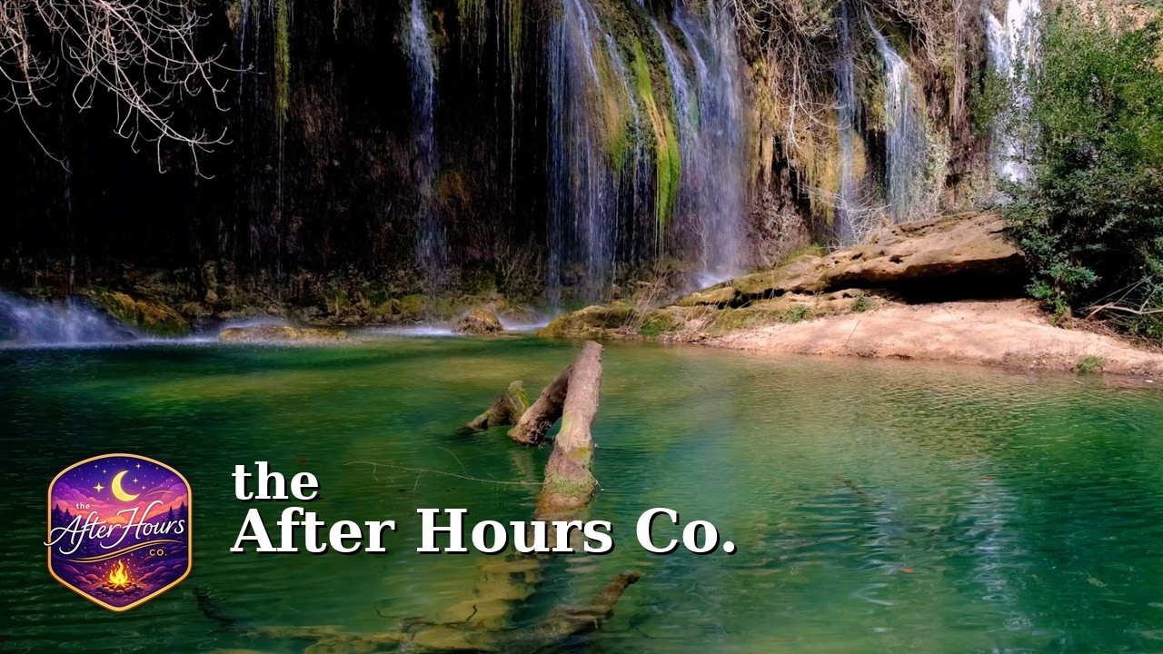 Peaceful Waterfall Sounds 🌊 | 2 Hours of Relaxing Nature Ambience