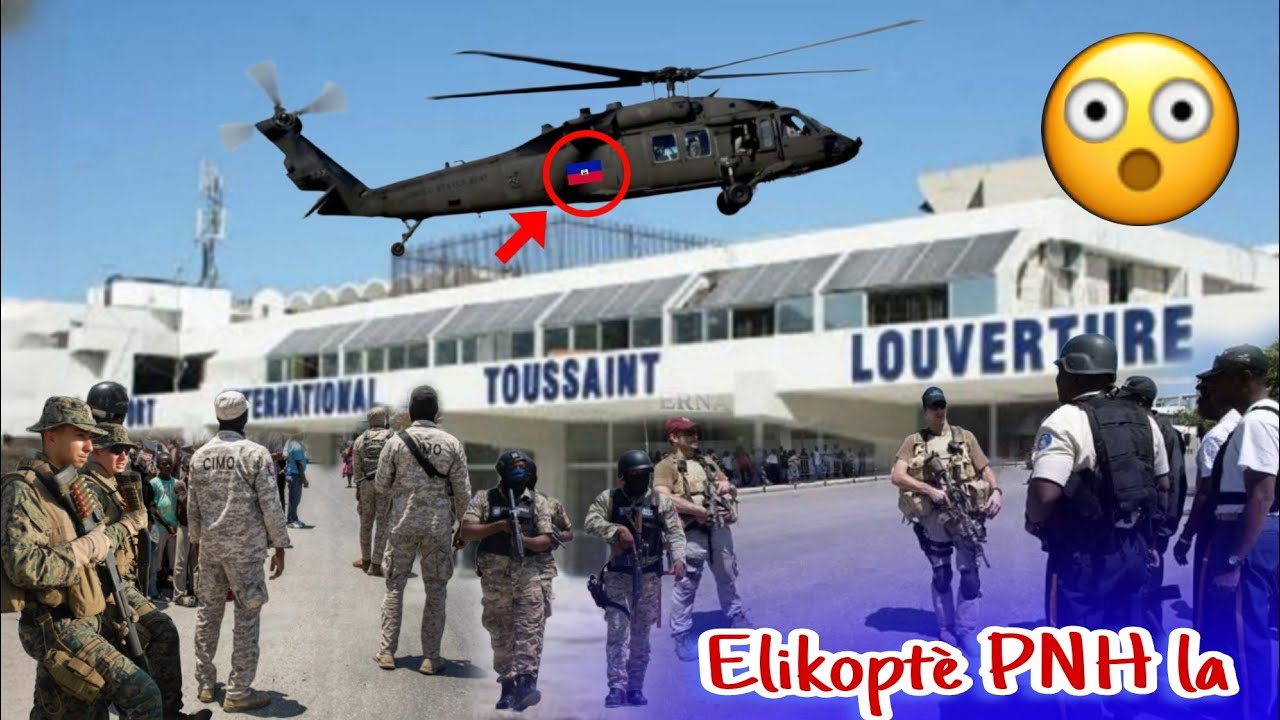 Flash: Ameriken bay Lapolis yon Elikoptè de gè/ Bwa Kale nan Baz Vitelòm ankò