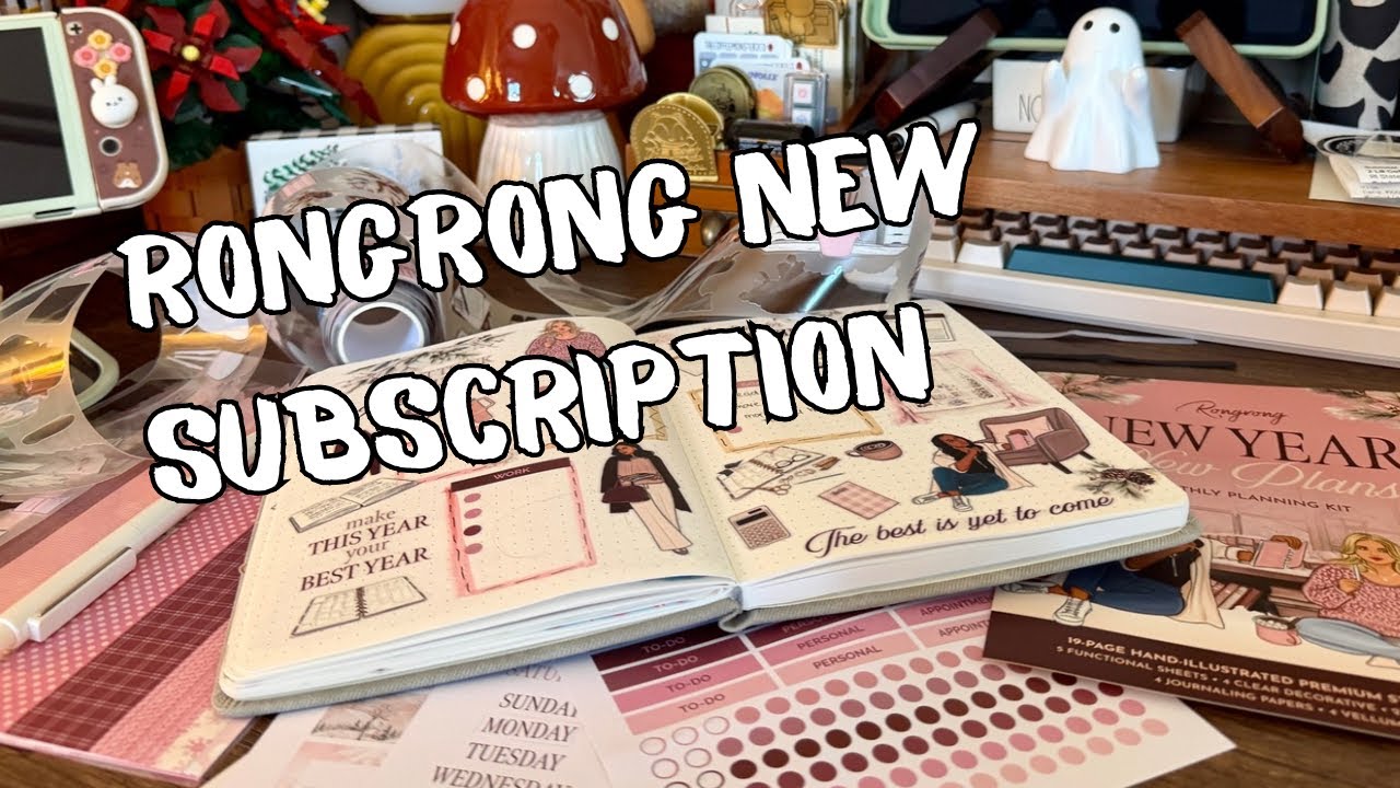 Распаковка со мной | Новая подписка от Rongrong