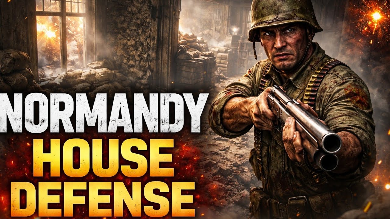 Spawn, Push, Die_This House Was a Shotgun Feeding Zone | WW2 Normandy