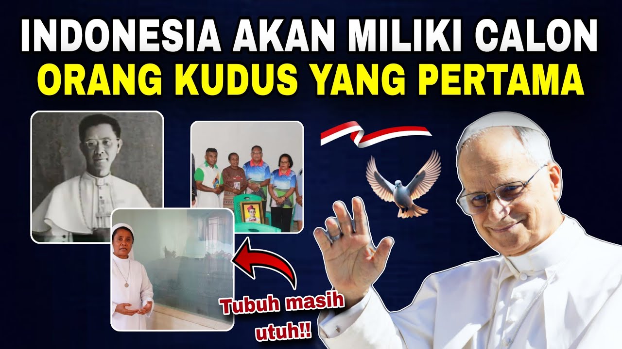 Wow, calon BEATO PERTAMA ASLI Indonesia‼️Tubuh tetap utuh meski 17 tahun lalu meninggal