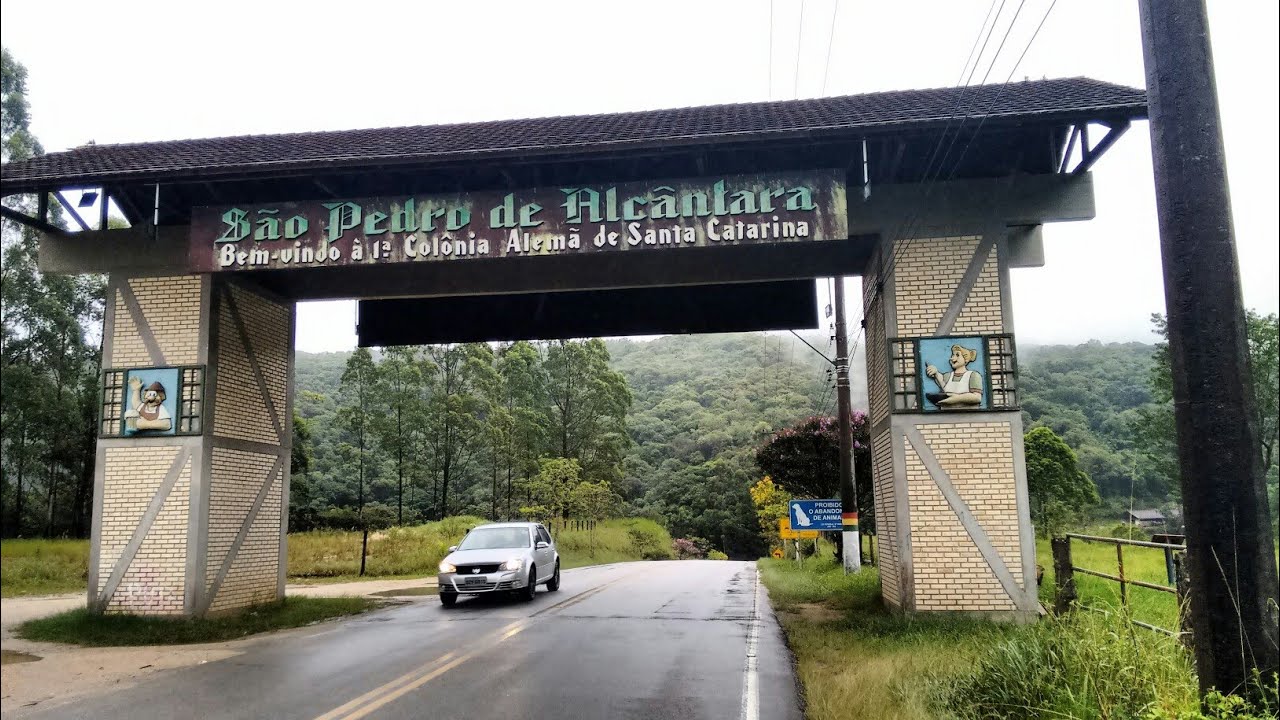 São Pedro de Alcântara/SC - Primeira Colônia Alemã de SC - 08/2017