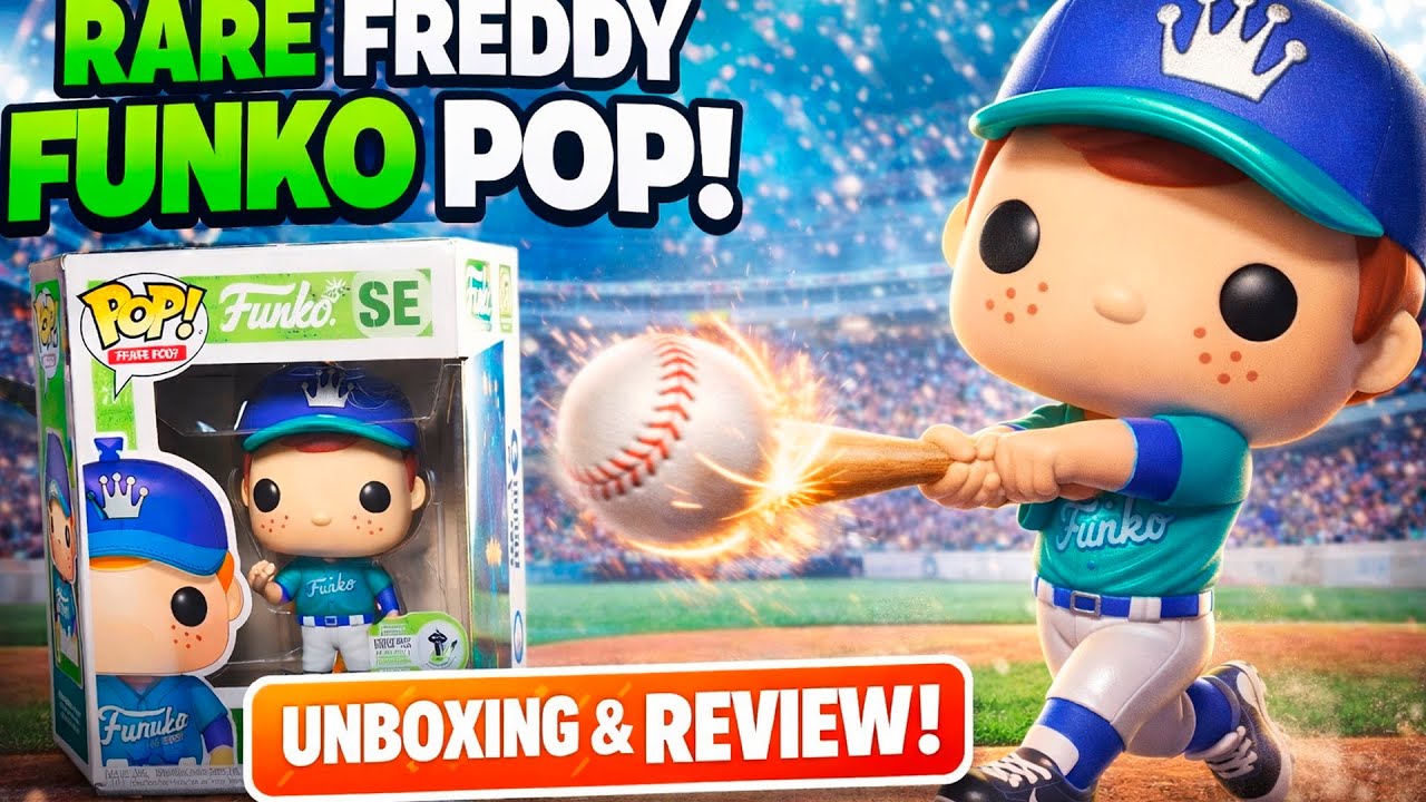 Фанко поп. Бейсбольный Фредди Funko.  Funko pop. Baseball Freddy Funko