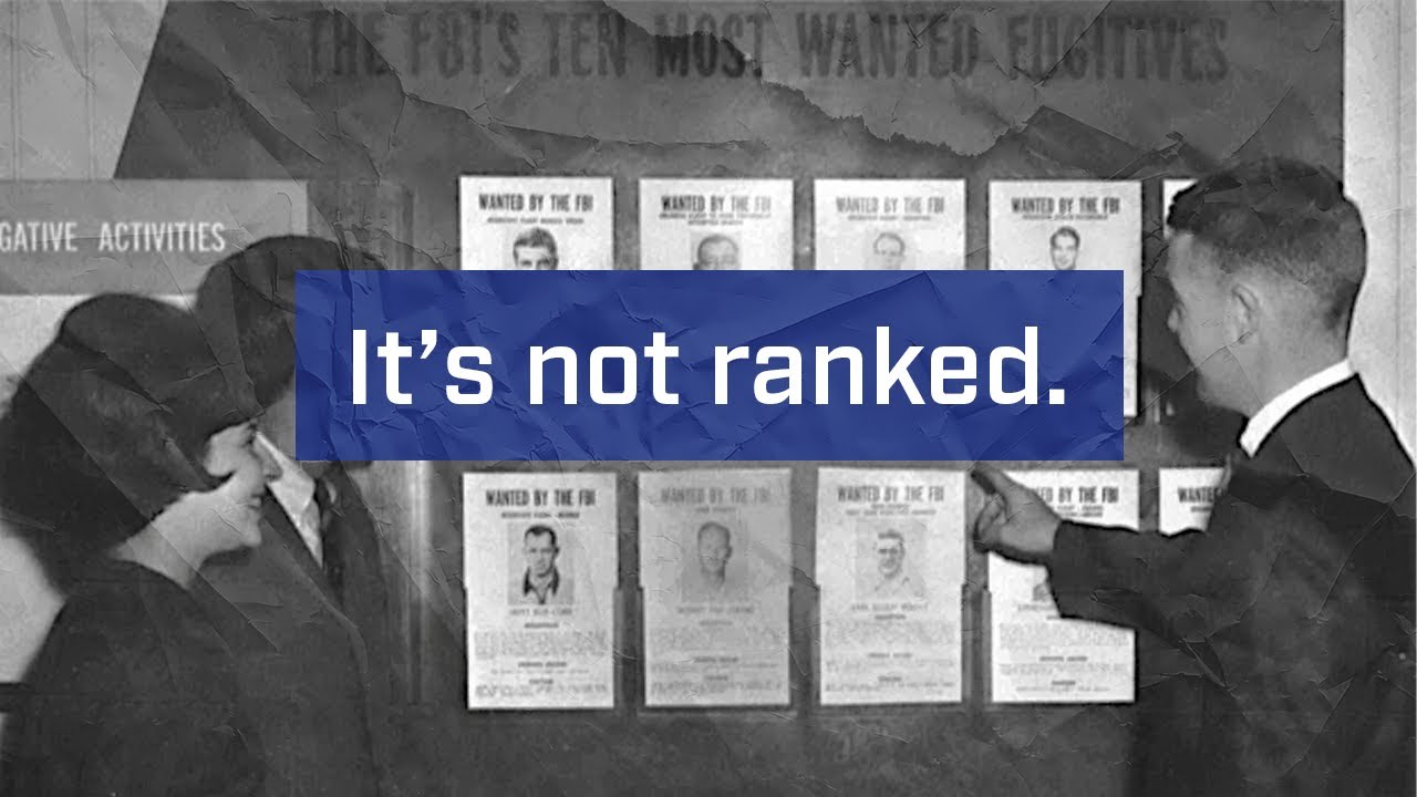 Ten Facts About FBI's Ten Most Wanted Fugitives List