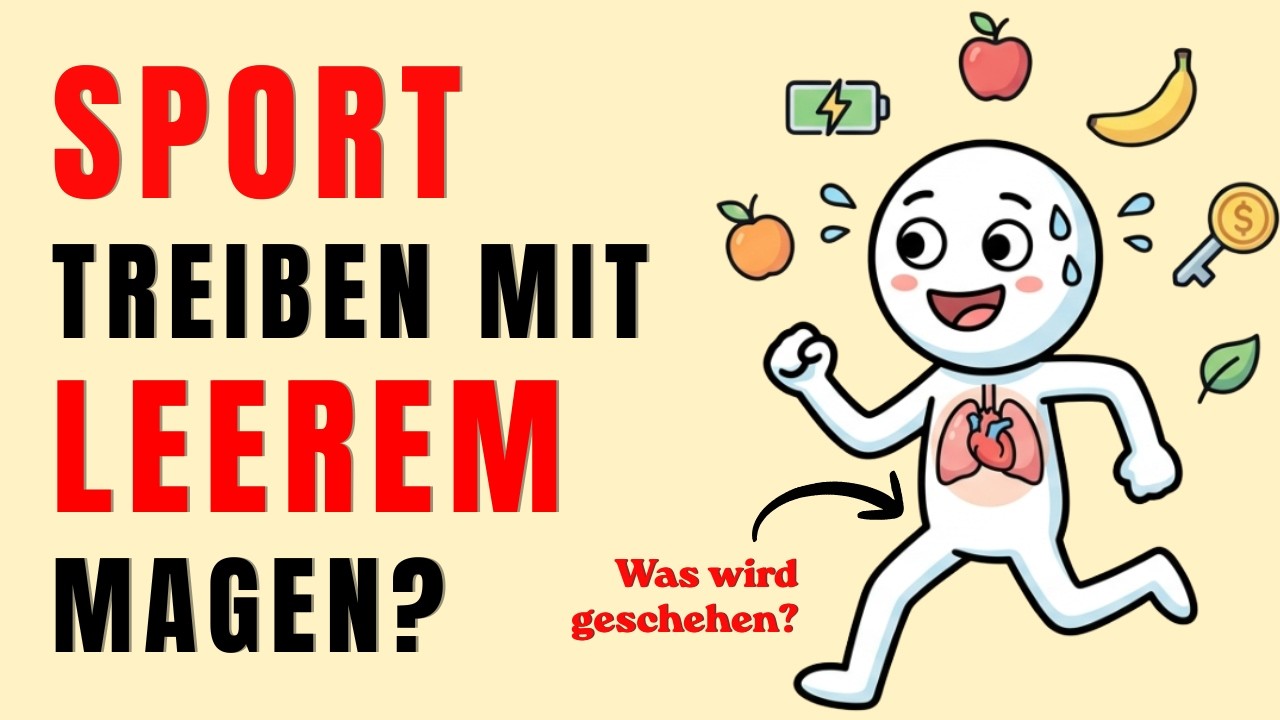 Was passiert wirklich, wenn du auf nüchternen Magen trainierst? (Die Wahrheit)