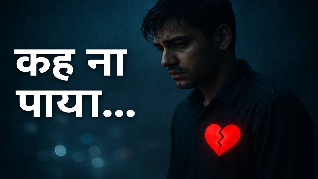 Keh Na Paya | One Sided Love Hindi Song | Heart Touching Romantic Song | Original Hindi Lyrics