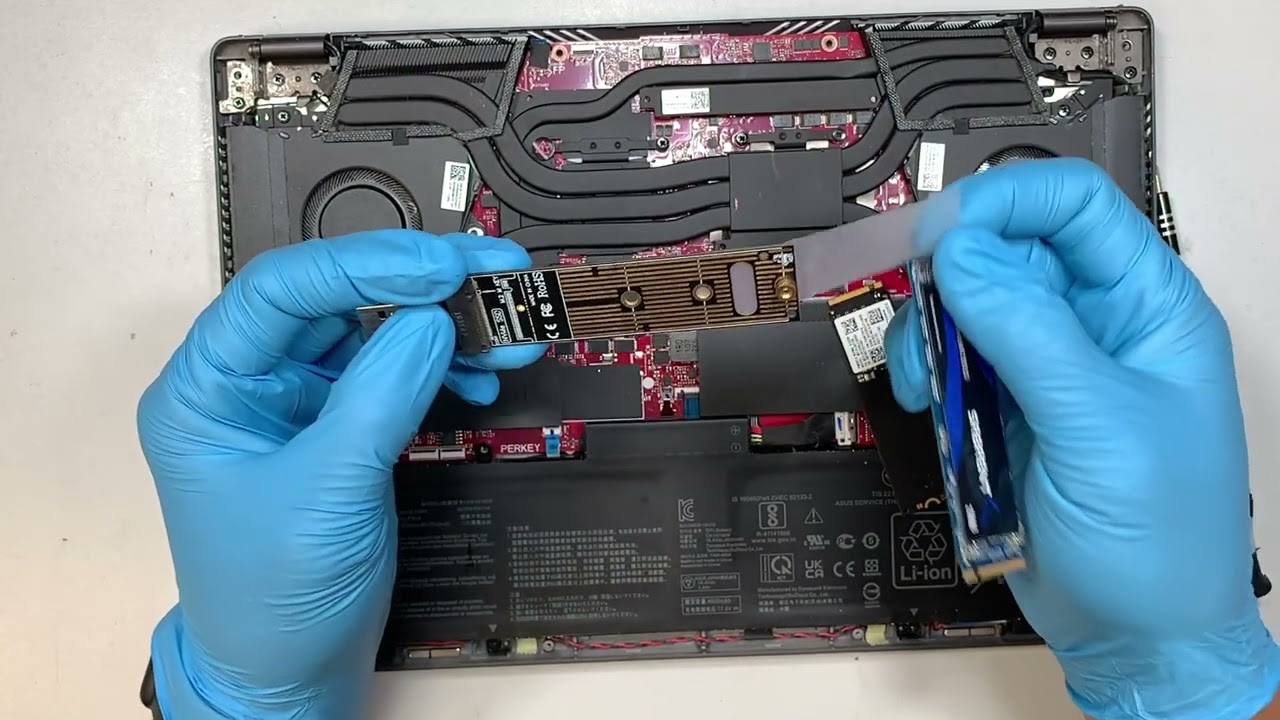 ASUS ROG GA401Q TearDown Disassemble Upgrade