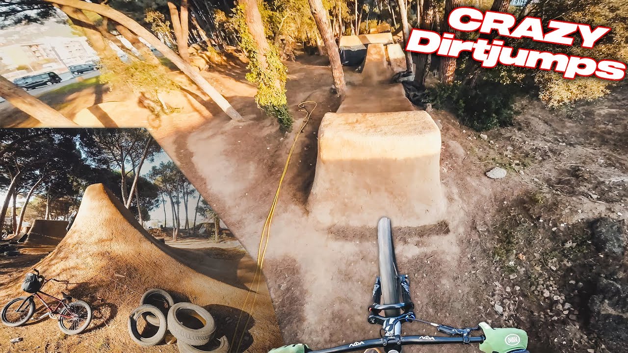 KRASSE DIRTJUMP TRAILS - Trails in Lloret de Mar!