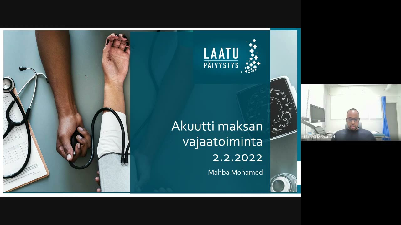 Akuutti maksan vajaatoiminta - Mohamud Mohamed