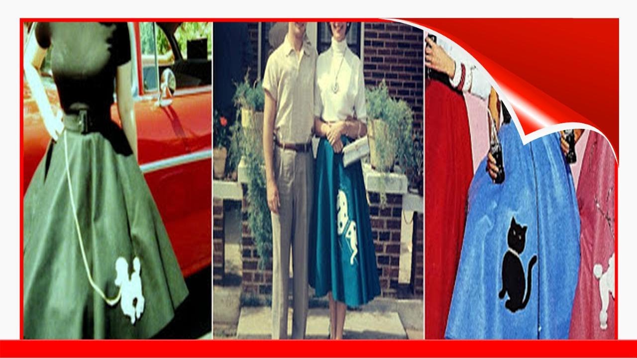 Poodle Skirts: The Favorite Fashion Trend Of Young Women Since The 1950S !
