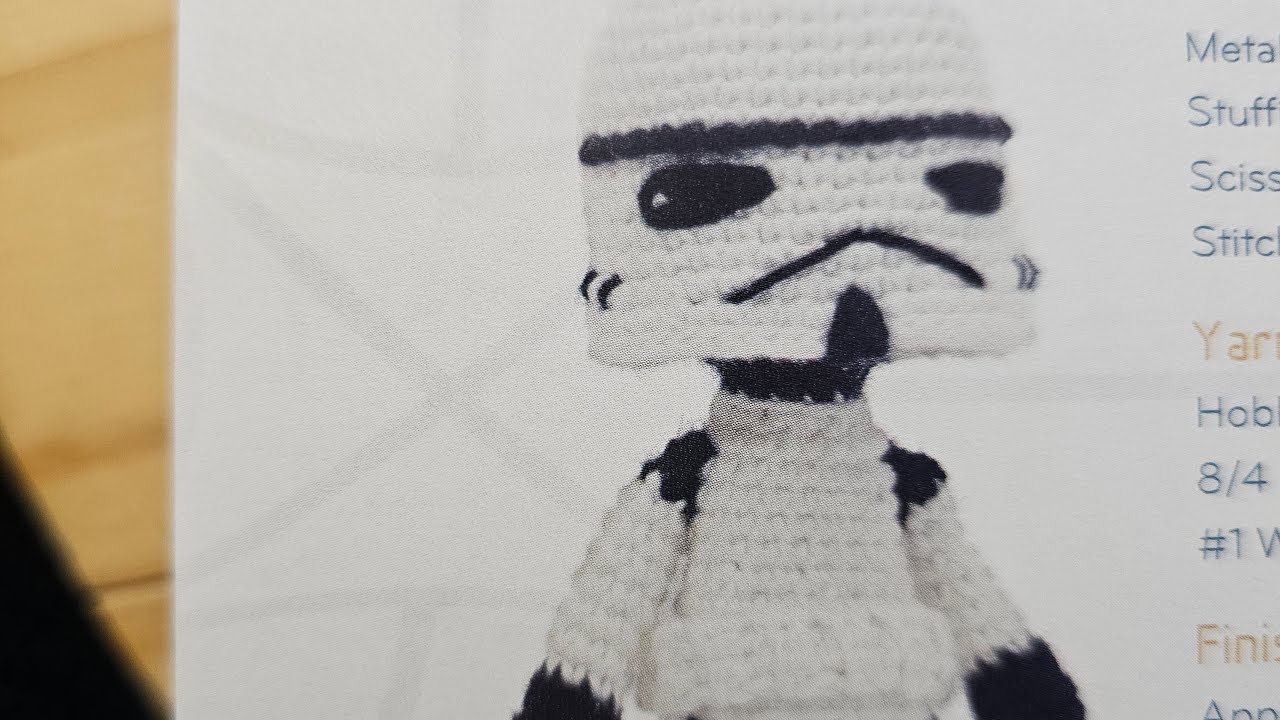 Storm Trooper Crochet
