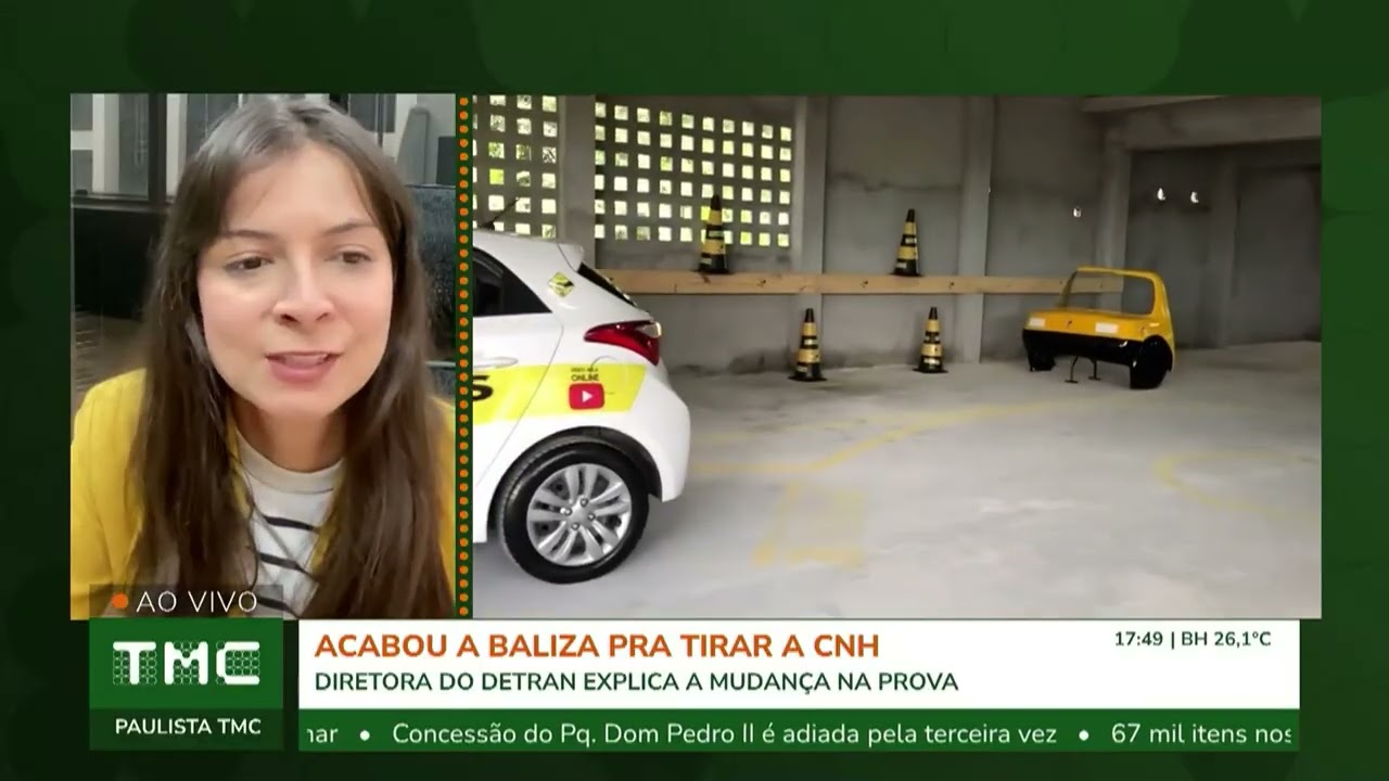 DETRAN-SP CONFIRMA FIM DA BALIZA OBRIGATÓRIA E PROVA EM CARRO AUTOMÁTICO