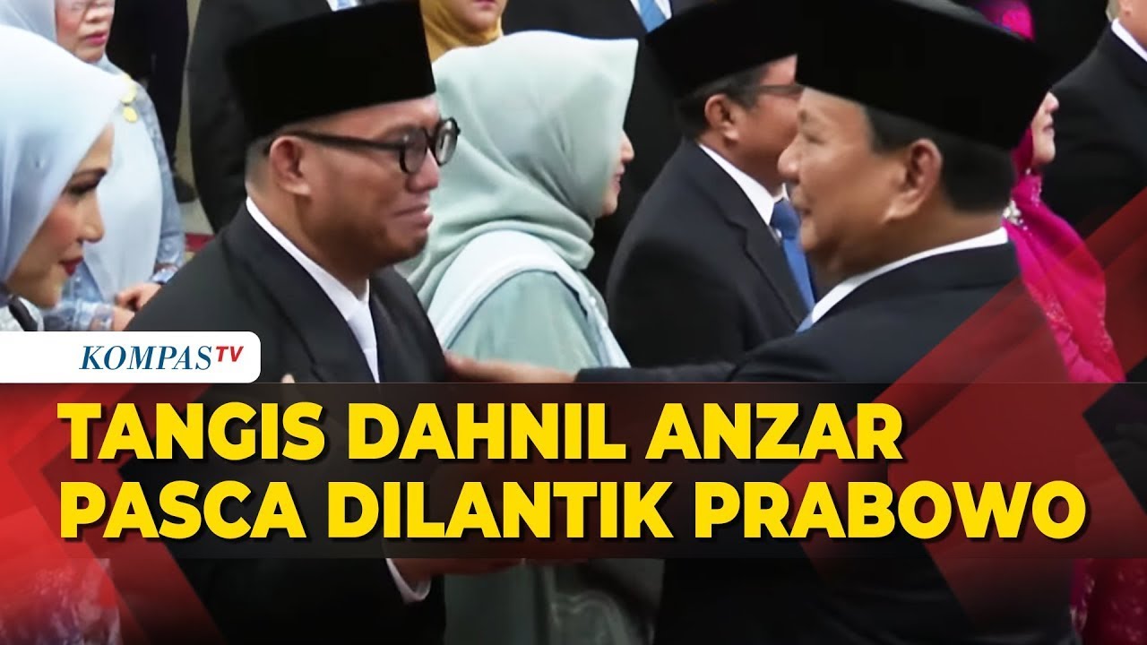 Tangis Dahnil Anzar saat Salaman dengan Presiden Prabowo Pasca Dilantik Jadi Wakil Kepala Badan