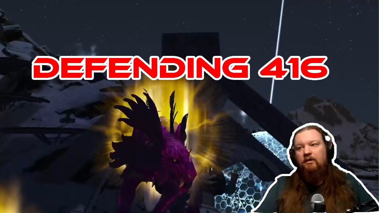 Defending On 415 PVP HIGHLIGHTS | VS BNG,KIBBLE++ | Ark Official PVP