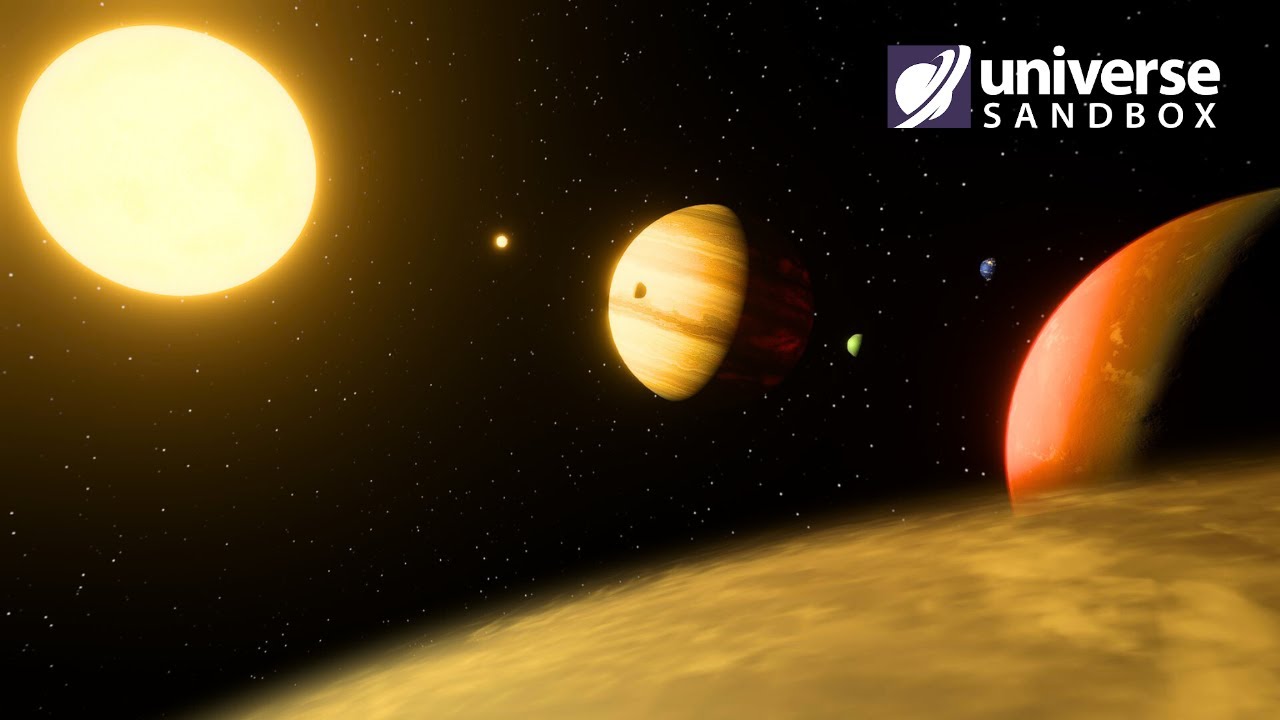 Что если бы Юпитер вошёл в песочницу вселенной системы TRAPPIST-1?