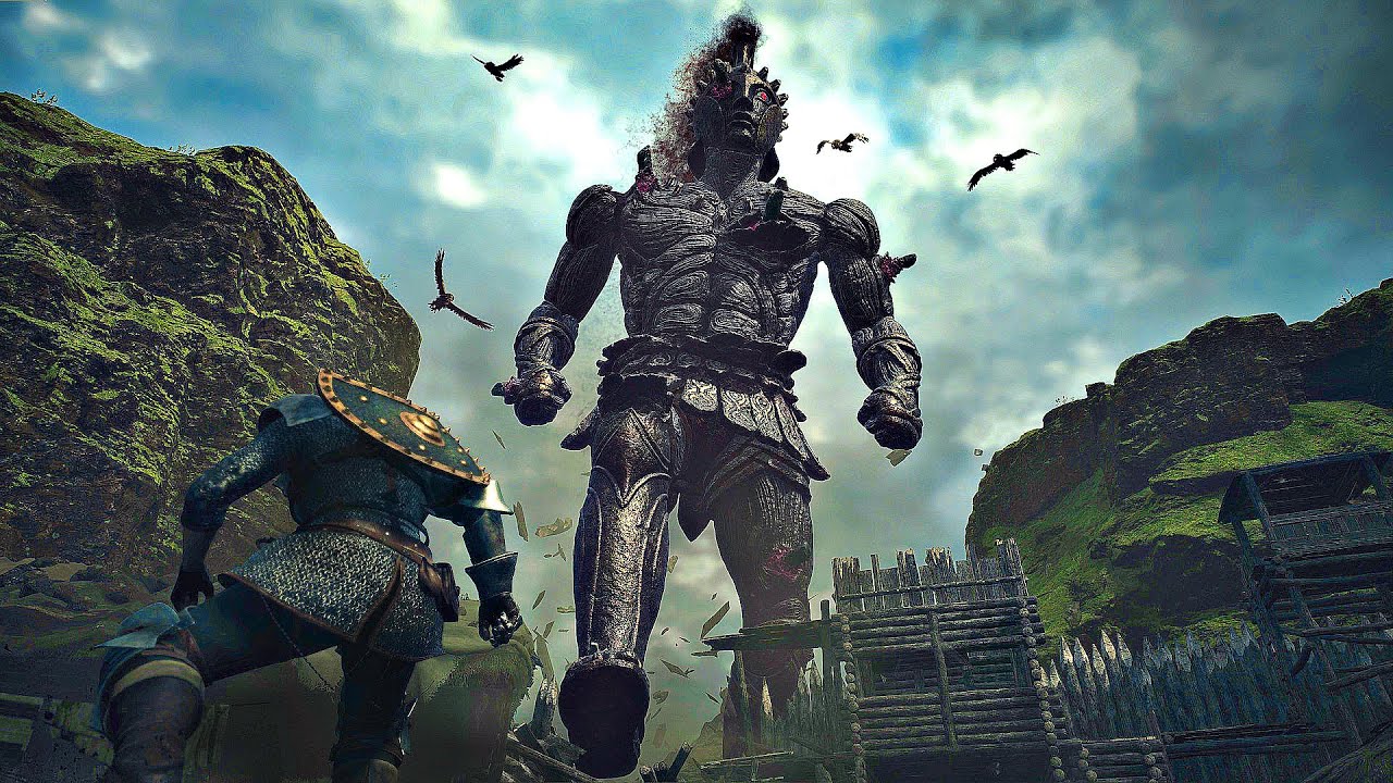 Dragon's Dogma 2 - Gigantis Colossus Boss Fight (4K 60FPS)