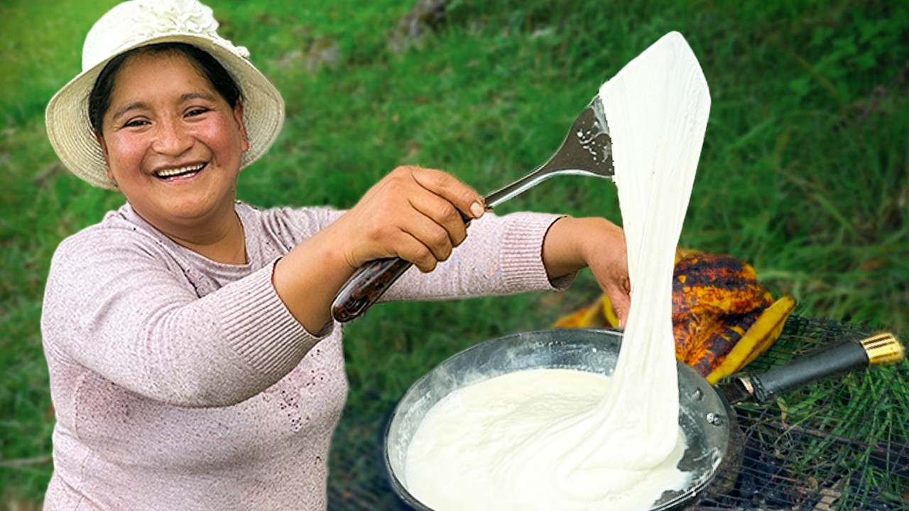 Así hago mi queso mozzarella en el campo | AURORITA