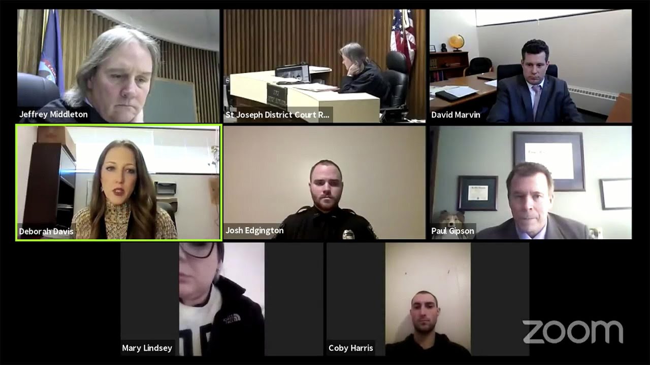 Assault Defendant Caught on Zoom Hearing at Alleged Victim’s House