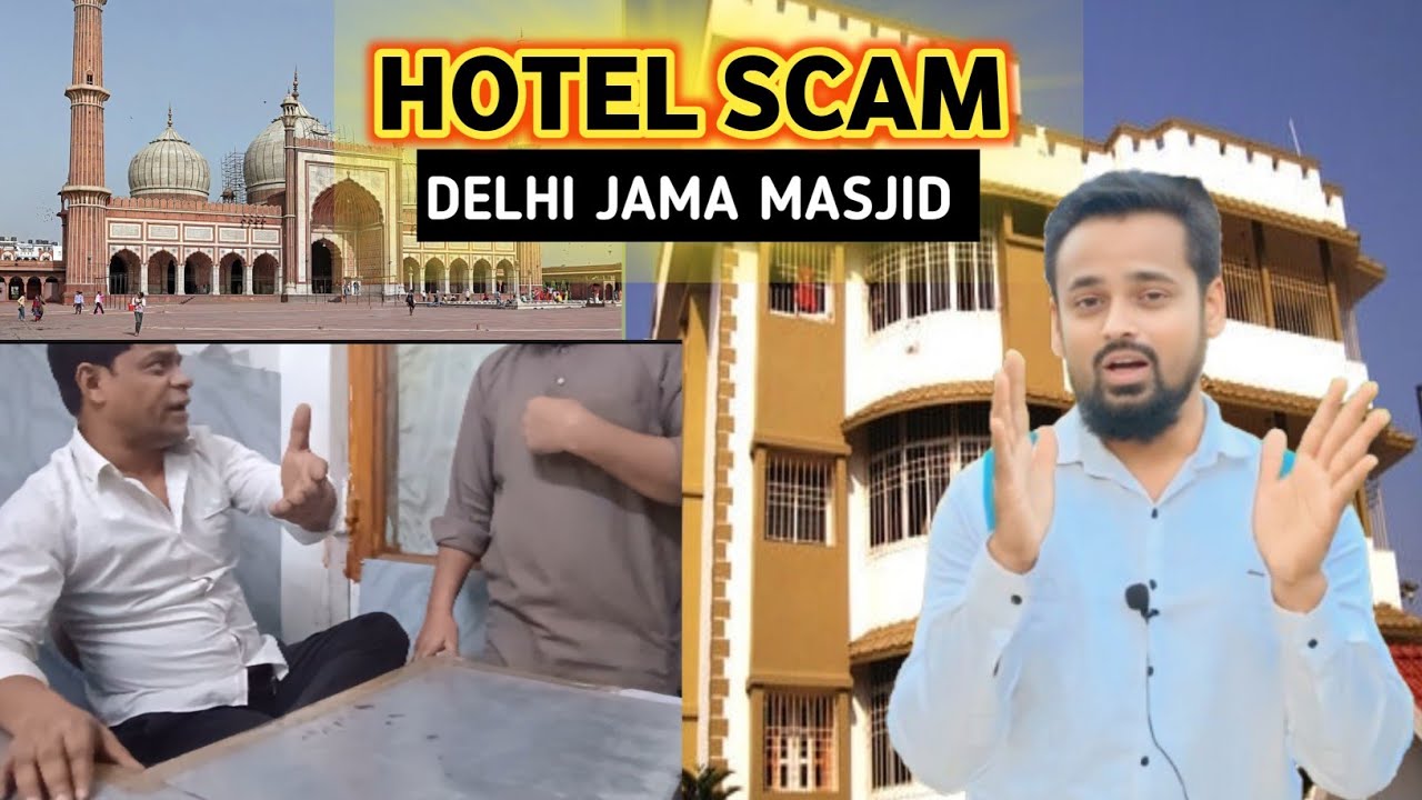 Sasta Hotel Mila, Par Scam Nikla – Jama Masjid Delhi ka Sach! | Chip Hotel Near Jama Masjid | #delhi