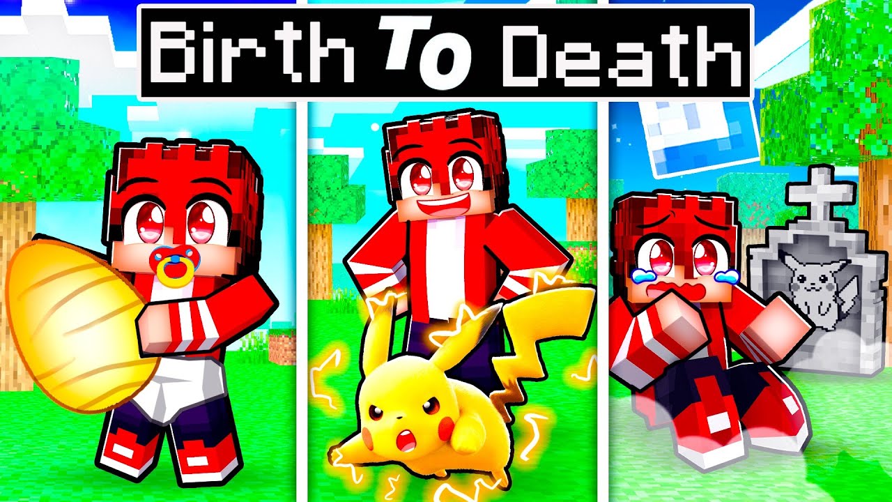 BIRTH To DEATH of a POKEMON in MINECRAFT