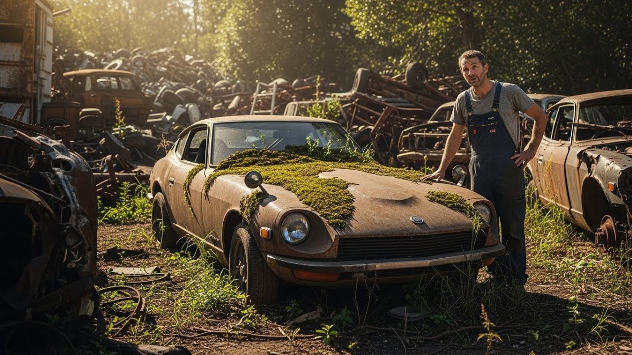 ASMR Car Restoration | Rare 1969 Nissan Fairlady Z Found in a Junkyard (Back to Life)