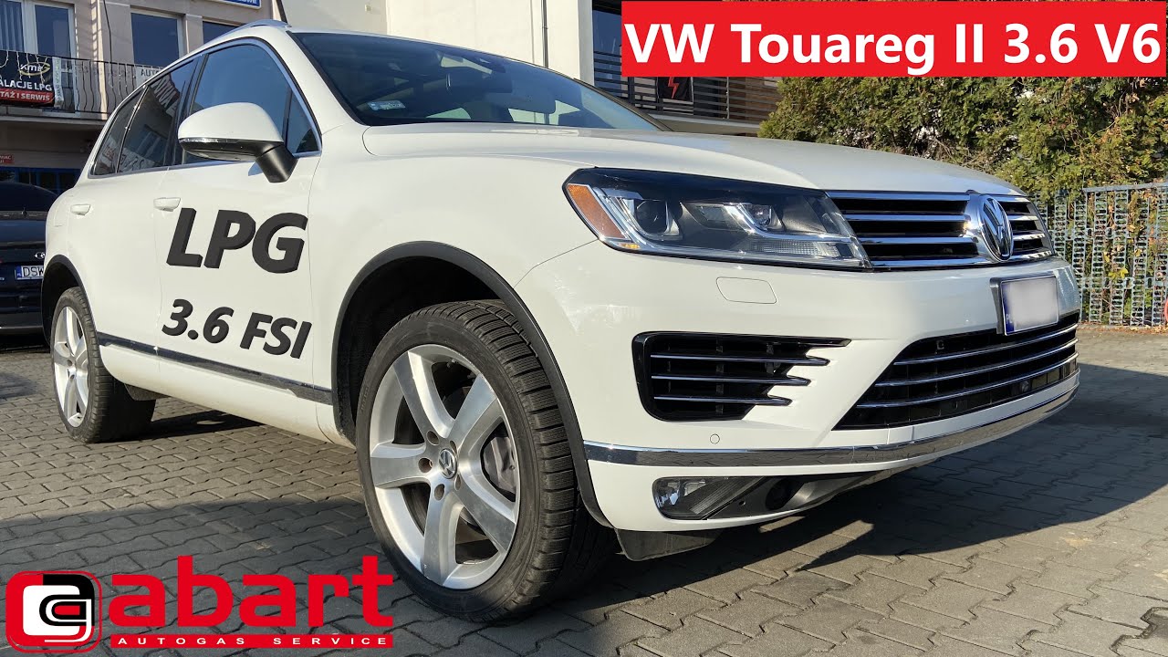 Największy SUV Volkswagena, Touareg II 3,6 V6 FSI po montażu instalacji gazowej BRC w Abart Wrocław