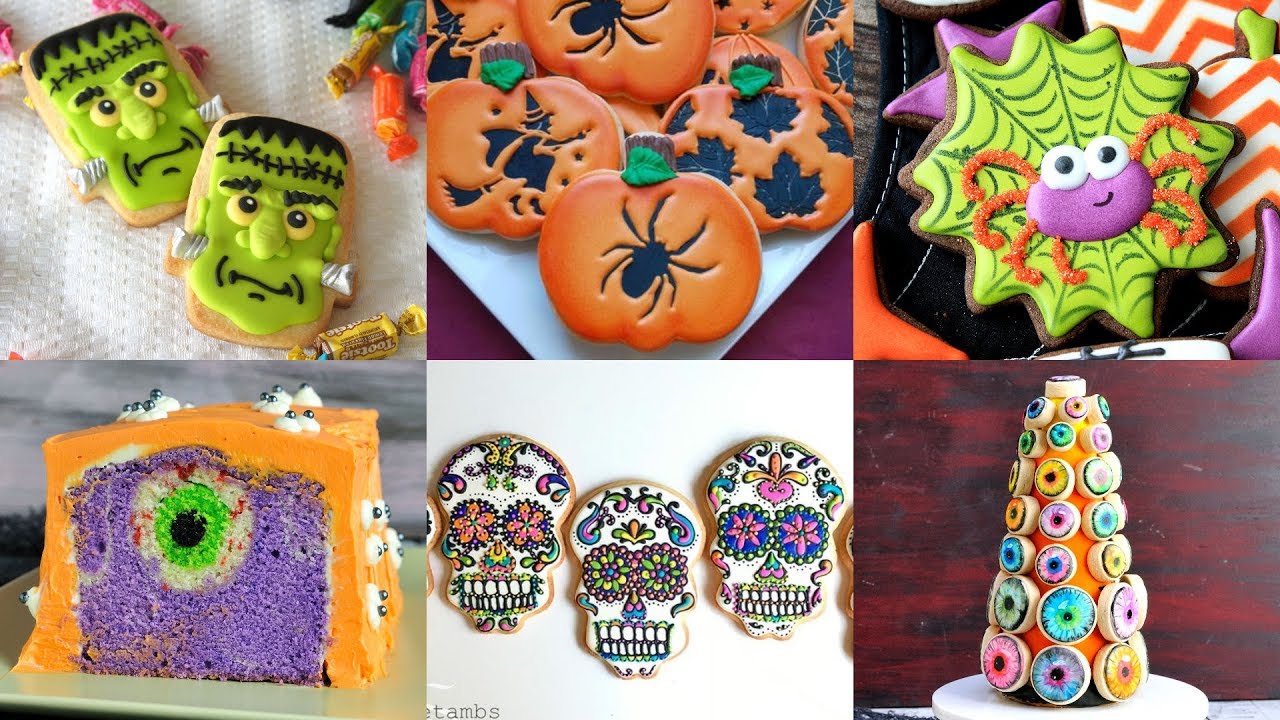 AMAZING HALLOWEEN COOKIE AND CAKE IDEAS