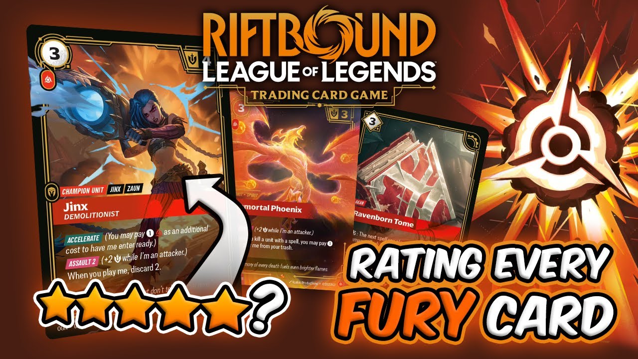Riftbound Card Review: Rating EVERY Card in the FURY Domain!