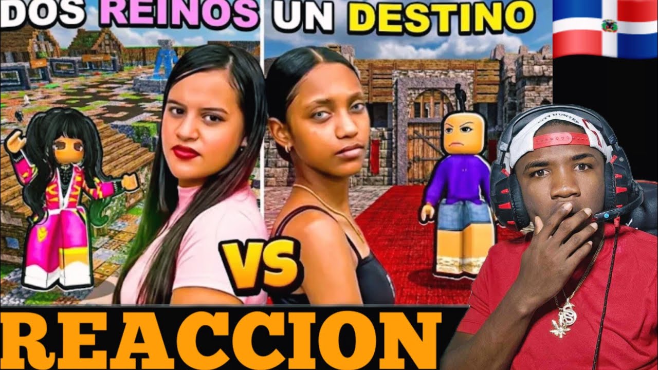 REACCION a Dos Reinos, Un Destino ⚔️ La Pelo en Pausa vs Angi Fire 😱 ROBLOX | Cap 1