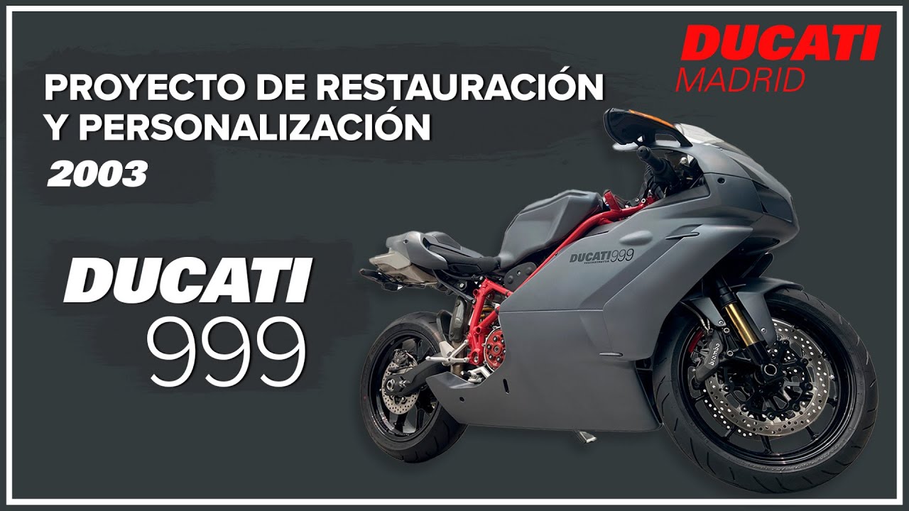 ➤ DUCATI 999 || Restauración & Personalización ✅ Ducati Madrid ®
