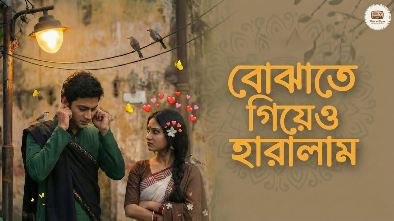 বোঝাতে গিয়েও হারালাম 💔 | Sad Bengali Duet LoFi Song | Romantic Breakup Lyrics | New 2026