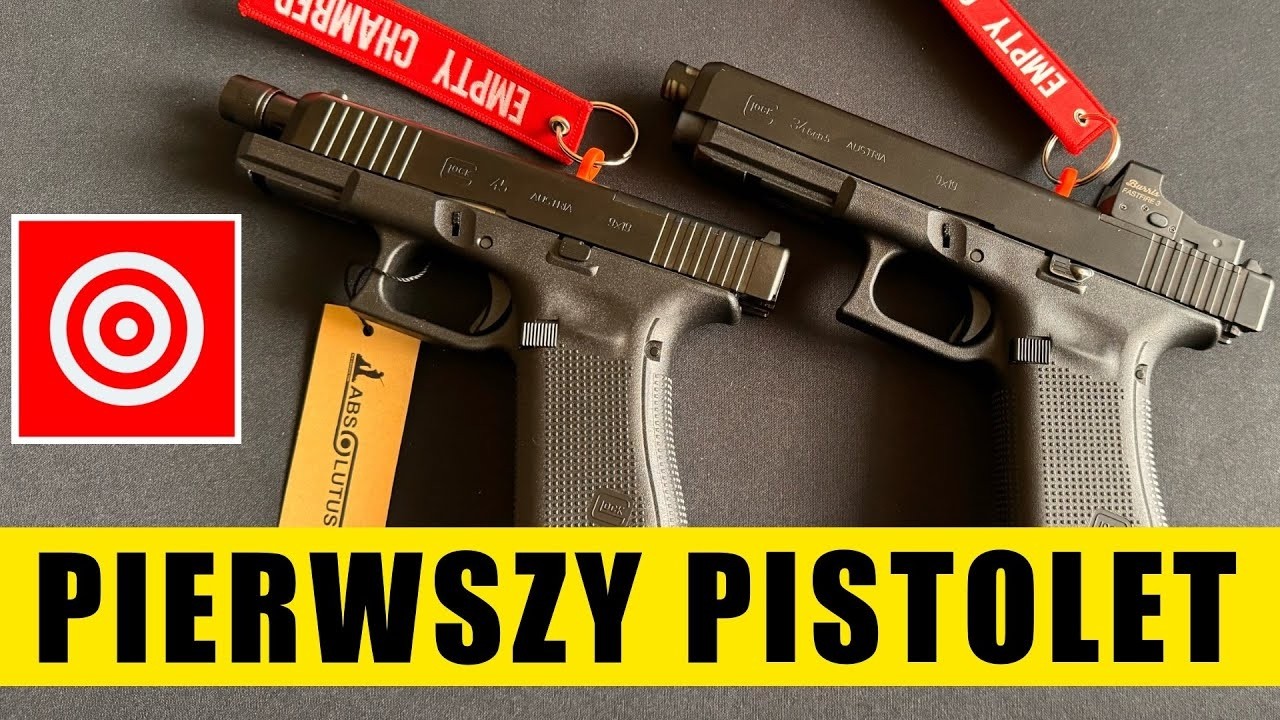 Jaki pierwszy pistolet? Mój wybór GLOCK 45 MOS FS TACTICAL kal. 9x19