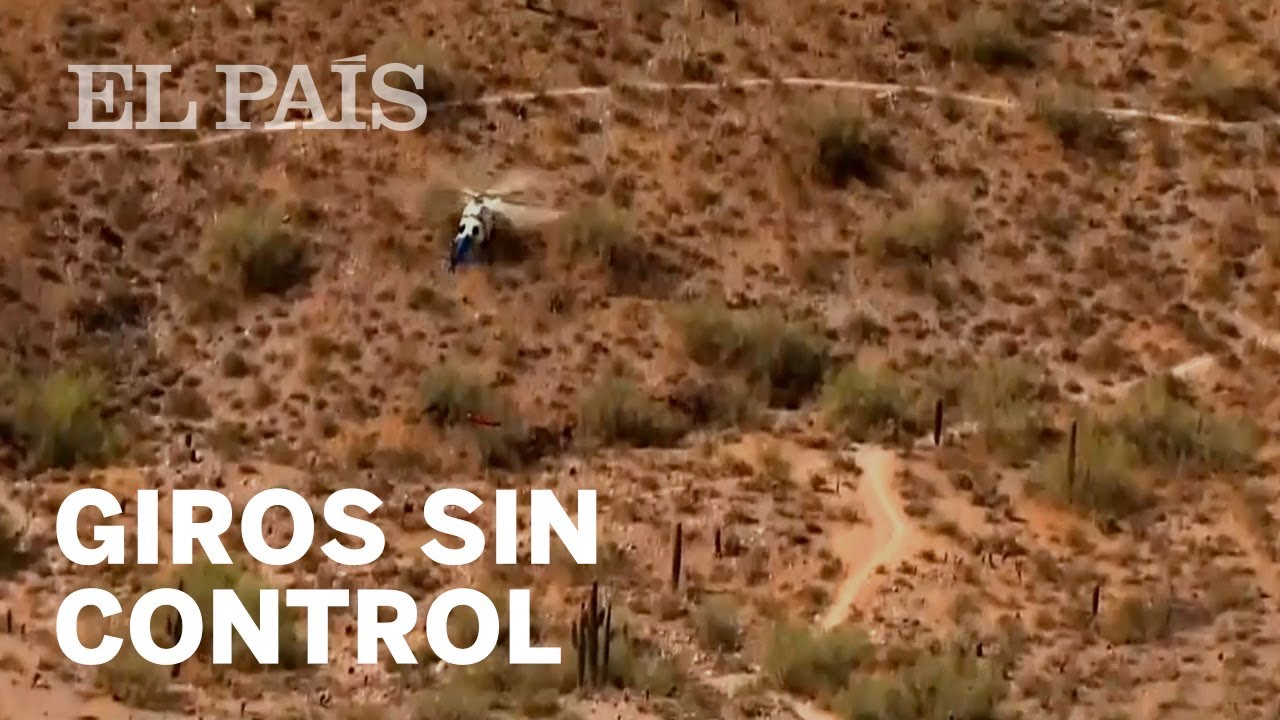 El dramático rescate en helicóptero de una mujer de 75 años en Estados Unidos
