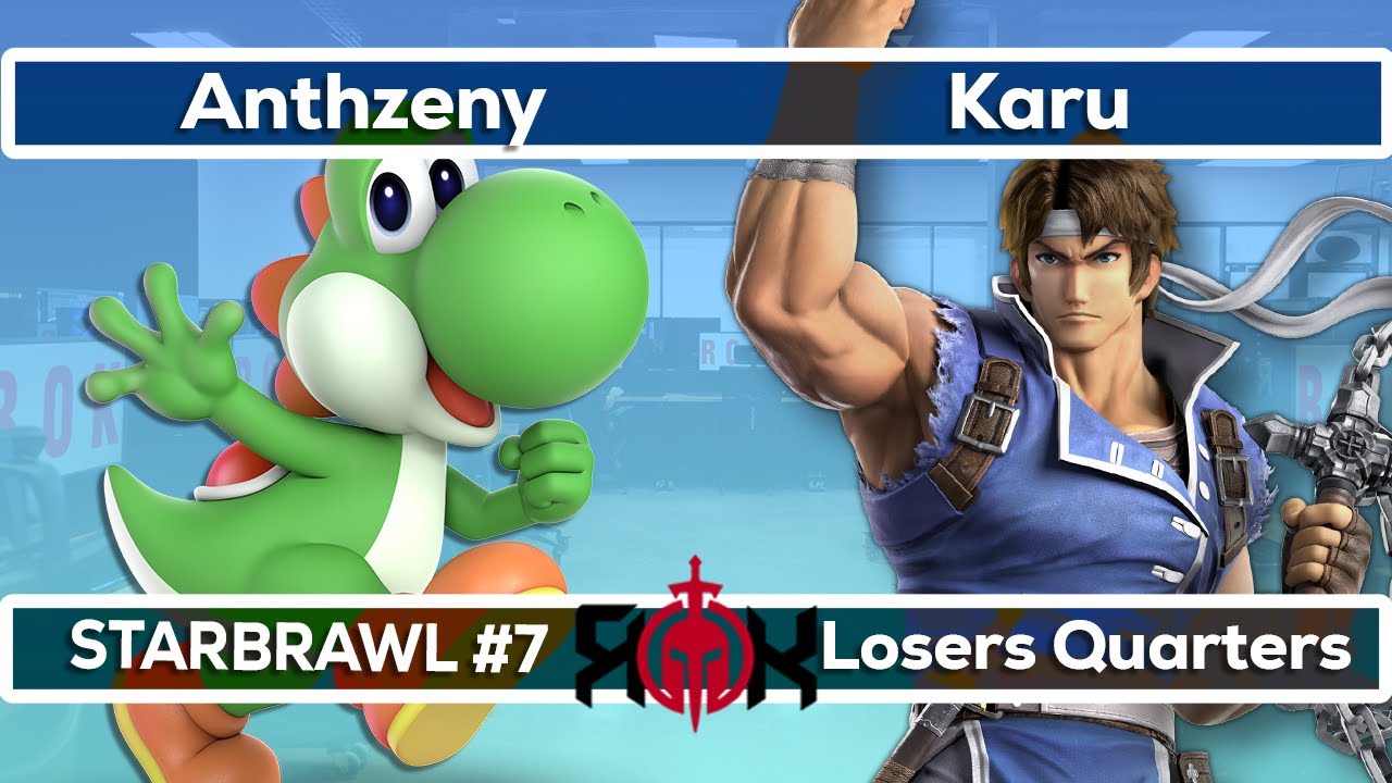 Anthzeny (Yoshi) vs Karu (Richter) - STARBRAWL #7 Smash Ultimate - Losers Quarters