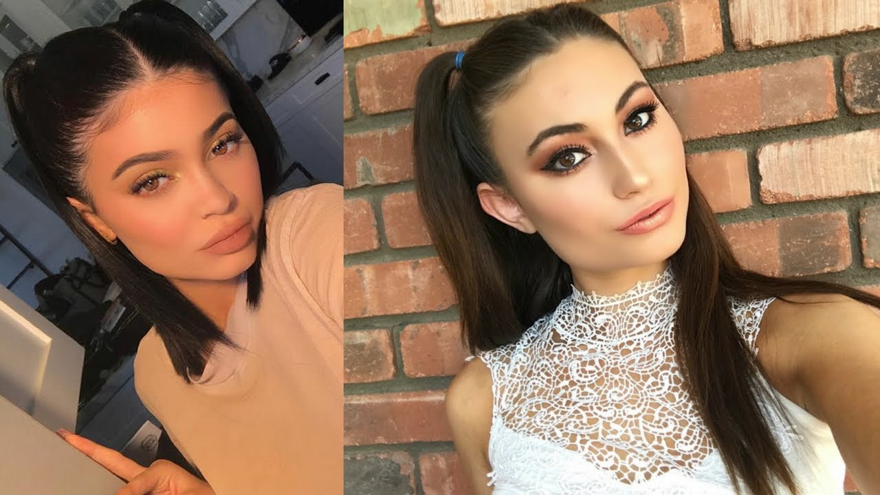 @kyliejenner  Inspired Pigtail Hairstyle Tutorial