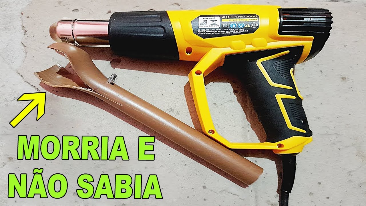 Morria e Não Sabia - Vai Virar Febre - Olha o Que Fiz Usando PVC e Soprador Térmico