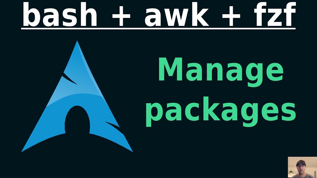 Bash + Awk + fzf to Manage Arch Packages